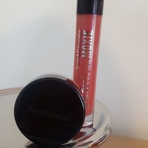Bare minerals eye color with movie lip gloss